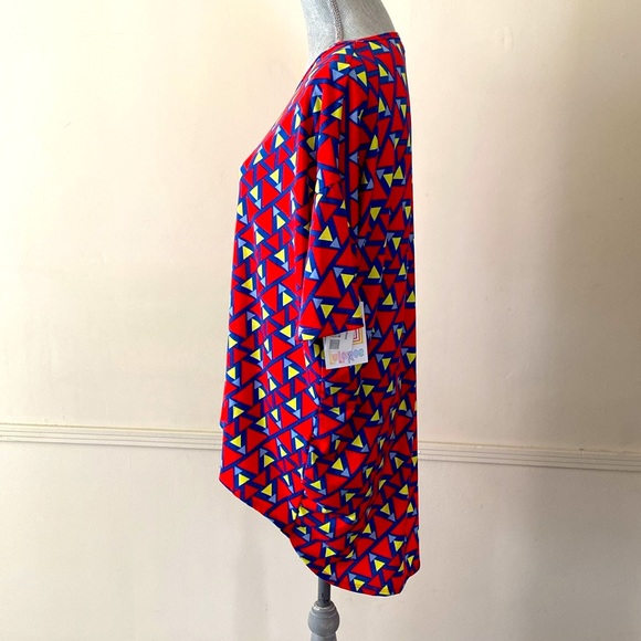 LuLaRoe “IRMA” HIGH-LOW TUNIC OVERSIZED TOP SIZE SMALL 🌟NWT🌟 - Picture 5 of 11
